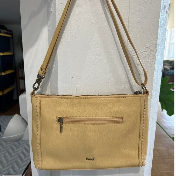 The Sak Handbags - The Sak Butter Yellow The Lumi Crossbody Leather Bag, NWOT